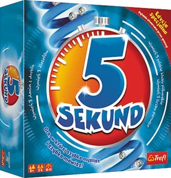 5 Sekund 2 Edycja Gra Planszowa Towarzyska Imprezowa Rodzinna Board Game Po Polsku