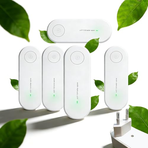 2026 Purificateur d'Air Ionique, Ultra-Silencieux, Élimine les Odeurs et les Particules - Pour Cuisine, Salon, Chambre (5)