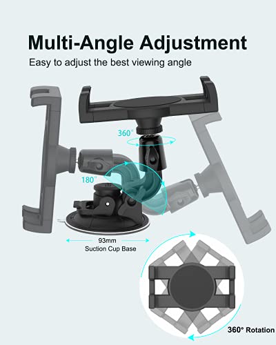 Aozcu Supporto Tablet e Telecamera Auto Cruscotto