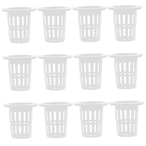 SEWOART 50 Pcs Canasta de siembra cestas hidropónicas macetas de Red de 2 Pulgadas maceteros Maceta hidropónica Cesta de Cultivo de Plantas hidropónicas Hidroponia guardería Suministros