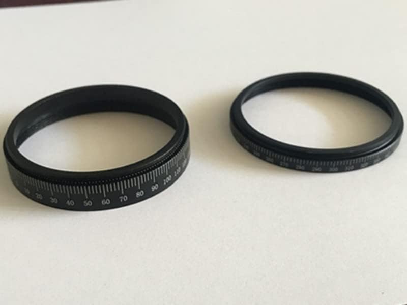 1PCS graduated filter ring Filter ring Filter frame ring Lens ring standard M52 M127 (Graduated M52)