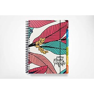 Capa do livro Meu Plano Perfeito, Espiral Duplo, Folhas Coloridas