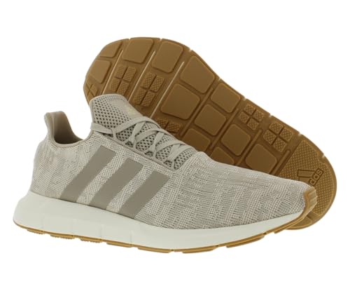 Image of adidas Mens Swift Run 1.0 Lace Up Sneakers Shoes Casual - Beige