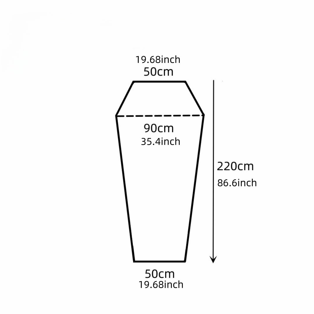 210D High-Density Oxford Fabric, Ground Cloth for Solo Bivy Tent Camping Hiking Backpacking Outdoor Survival Gear