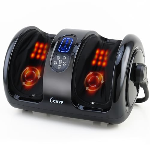 CCHYF Shiatsu Foot Massager with Heat,Foot Massager for Plantar Fasciitis,Pain Relief and Heat...
