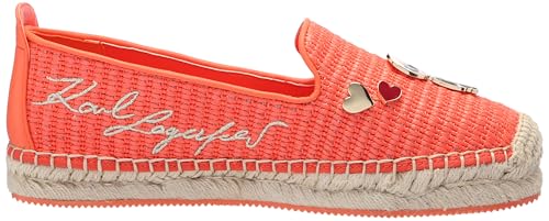 Image of Karl Lagerfeld Women's Michaela Slip on Espadrille Sandal with Pins