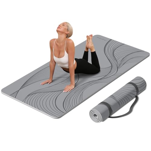 PAIDU Large Yoga Mat-72’x36’x0.4’ Extra Width & Thick