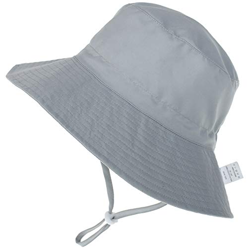 Image of MaxNova Baby Sun Hat Large Brim Toddler Summer Hats Baby Bucket Hat Kids Beach Hats for Baby Girls Boys