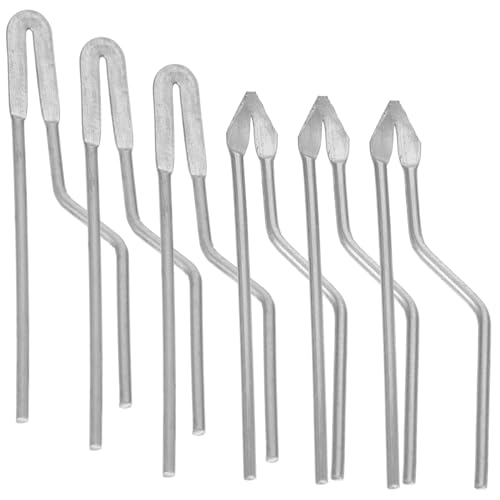 SEWACC 6 piezas Puntas de Pirograbado para Quema de Madera Tipos º y Accesorios de Hierro para Soldadura Precisa Carpintería Cuero y Manualidades