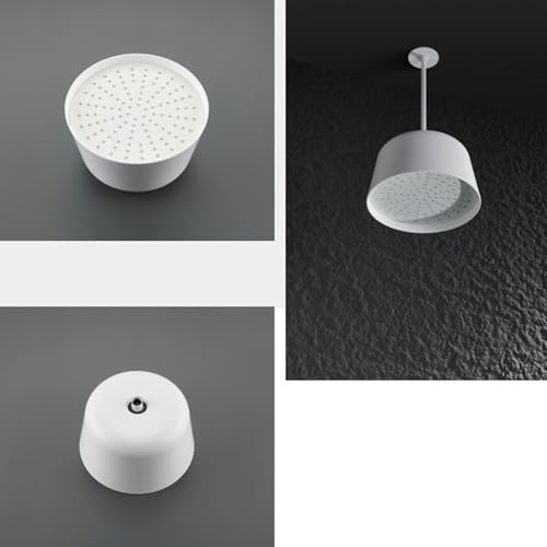 Set de douche encastré mural or pour optimiser l'espace salle de bain moderne - 4