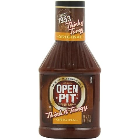 Open Pit Thick & Tangy Barbecue Sauce, Original, 18 Ounce (Pack of 6) Cover