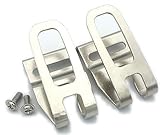 2609111584 2pcs Belt Clip Hooks with Screw for Bosch 18V Cordless Tools