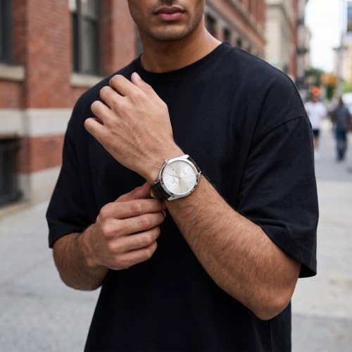 Image of Walrus INC Series Men's Analog Watch - Vegan Leather Strap, Stylish & Modern Style | Perfect for Formal and Casual Wear