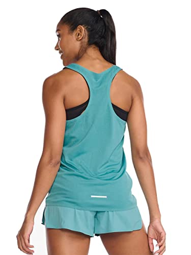 2XU Women's Light Speed Tech Singlet Tank Top, Porcelain/White Reflective, S, Porcelain/Reflective White - Image 2