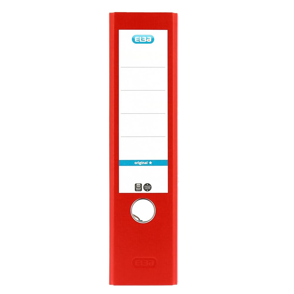 Elba 100202218 - Cartella Smart Original, A4, Rosso