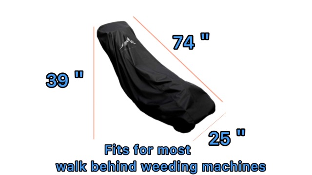 Himal Outdoors Lawn Mower Cover - Heavy Duty 600D Polyester Oxford Waterproof, UV Protection Universal Fit with… - Image 8