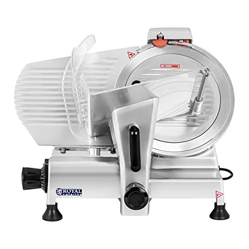 Royal Catering RCAM 300PRO Allesschneider Brotschneidemaschine Aufschnittmaschine Edelstahl Gastro Profi (Ø 300 mm… – Bild 7