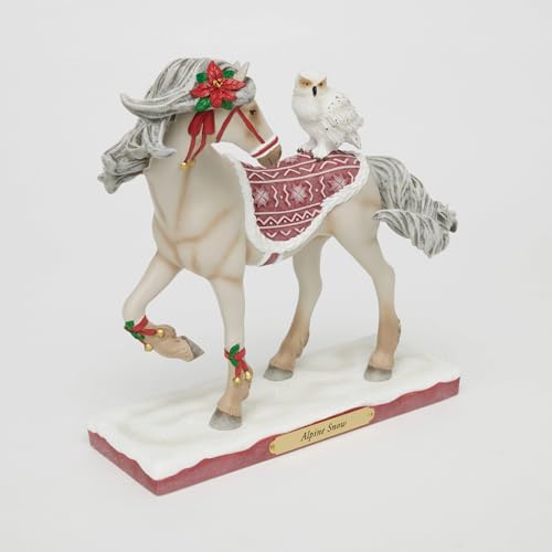 Statuette de Noël Enesco Painted Ponies poney d'exception