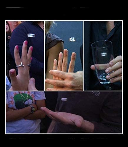 Miniatura 4 de SUMAG Anillo flotante invisible Trucos de magia para magos Primer plano Calle ilusiones Gimmick Prop Mentalismo Divertido