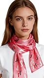 SERENITA Scarfs for Women, Lightweight Soft Silky Scarves, Initial 60