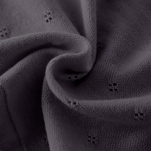 Girls Sweaters Knitted Long Sleeve Shrug Cute V Neck Cropped Cardigan Button up Ruffle Bolero Shrugs Kids Clothes4