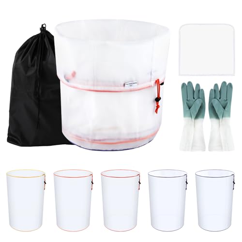 5-Pack Reusable Mesh Filter Bags