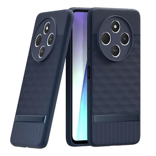 Image of Shockproof Case for Mi Redmi A4 5G /14C 5G /14R 5G /Poco C75 5G /M7 5G | Full Camera Protection | TPU Flexible Back Cover for Mi Redmi A4 5G / 14C 5G / 14R 5G / Poco C75 5G / M7 5G (Steel Blue)