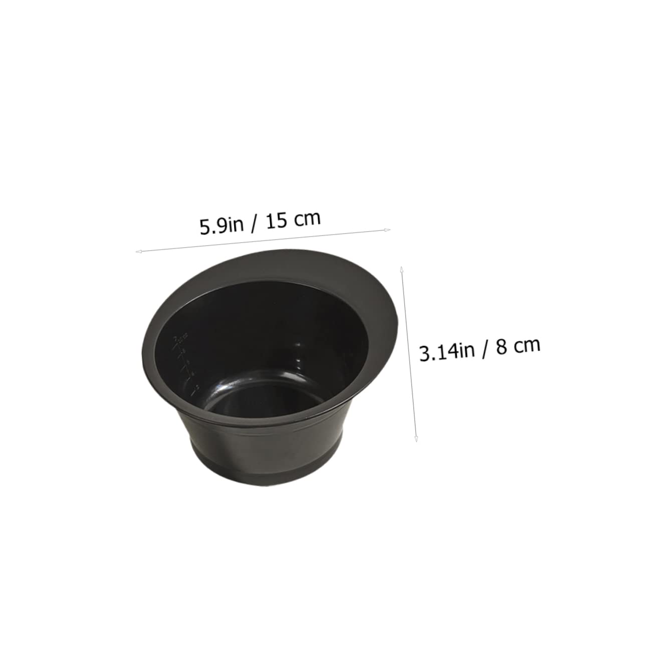 OSOLADY 4PCS Durable Hair Dying Bowls for Salon Use Convenient Hair Coloring Containers for Home Professional Use Easy to Clean and Reusable Great Present for Hairdressers