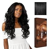 Sensationnel Bare Lace 13X6 Wigs - Unit 15 Lacefrontal Glueless Synthetic 180 Degree Preplucked Hairline (1 JETBLACK)