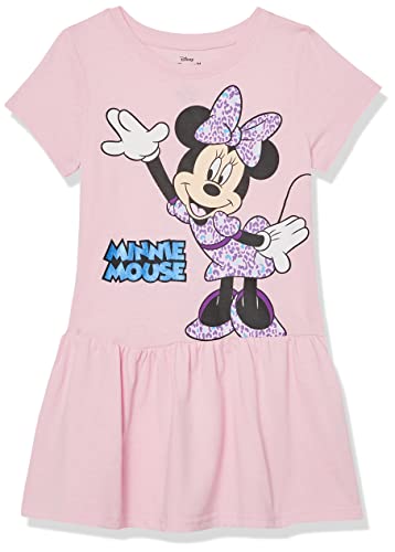 Disney Toddler Minnie Mouse Jersey Short Sleeve Dress-Girls 2t-6x