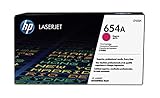 HP 654A CF333A, Cartuccia Toner Originale da 2000 Pagine, Compatibile con la Stampante LaserJet Enterprise M651, Magenta