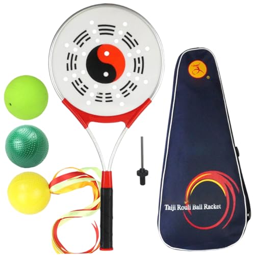 Raquette de Balle de Tai Chi avec tige souple pour parc et jardin
