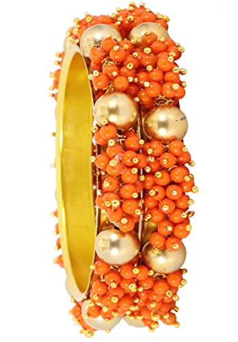 Image of NMII Metal and Zircon Studded Kadaa set for Women /Girls