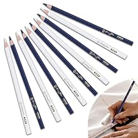 VACUBXBY 10 Stück Schneiderkreide, Nähkreide Stoffkreide, Schneiderkreidestift, Stoff Marker Stift zum Markieren Von Diversen Stoffen, Ledern und Handwerk (2 Farben)