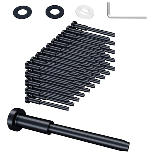 BOZXYE 50 pcs kit câble rampe 1/8 po acier inoxydable