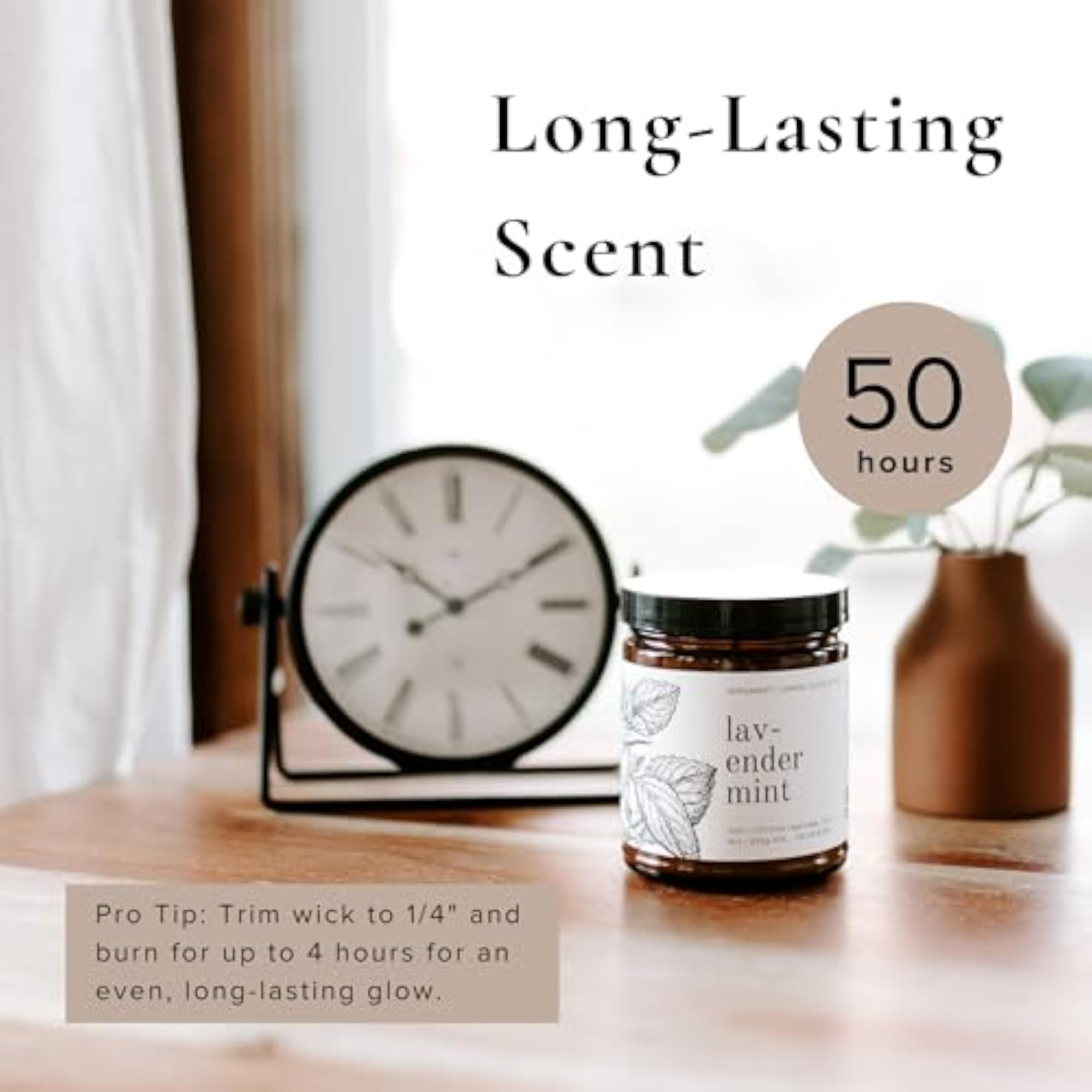Candle Soy Lavender Mint 9 Ounce