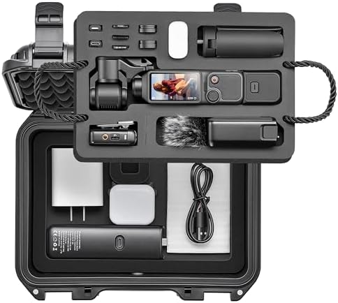 STARTRC PHOTO Waterproof Case for DJI Osmo Pocket 4, Hard Case Co...