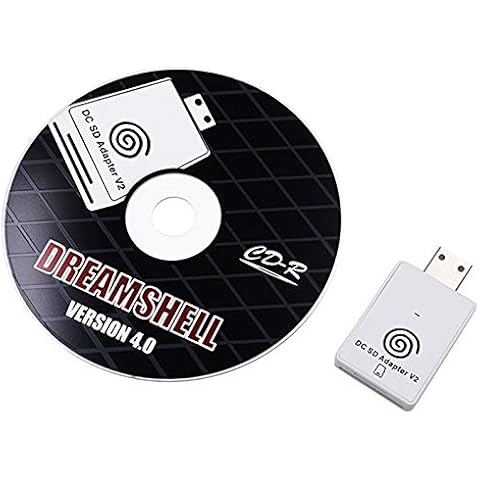 Bonace Tf Card Reader V2 Voor for Sega Dreamcast En Cd Met Dreamshell Boot Loader Cover