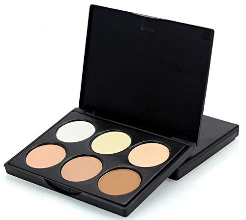 WOIWO 6 Colors Long Lasting Matte Powder Contour Kit Makeup Palette