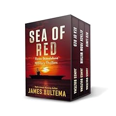 Sea of Red: Books 1–3 in the Explosive Military Thriller Series Audiobook By James Bultema cover art