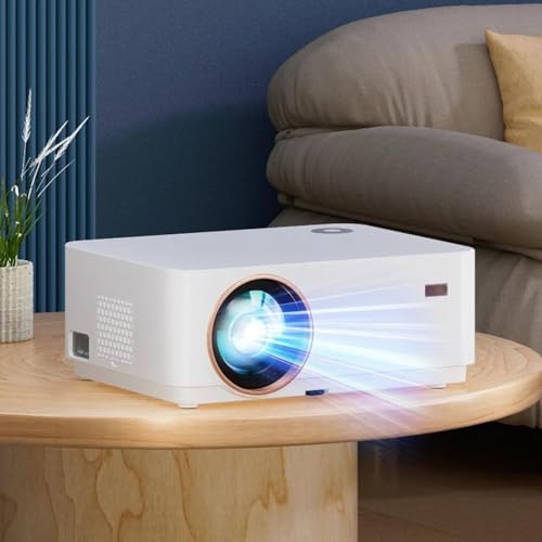 Image of X4 Android LED 7500 Lumens Projector, 4K Support, Native 1080p, Smart Wi-Fi & Bluetooth Auto Keystone Correction 2GB /16GB Home Theatre Projector