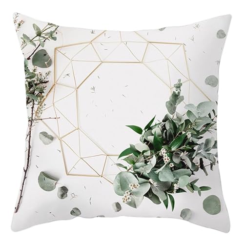 Isdreem Tissu en Lin Housse Coussin rectangulaire taie d'oreiller la Reine des neiges Housse de Coussin Fauteuil de Jardin taie d'oreiller la Reine des neiges 45x45cm