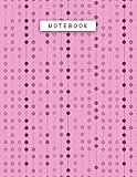 menu verner panton kværnsæt  Notebook Pink (Pantone) Color Geometric Polka Dots Line Patterns Cover Lined Journal: 8.5 x 11 inch, 21.59 x 27.94 cm, A4, Task Manager, Journal, Work List, 110 Pages, Budget Tracker, Tax, To Do List