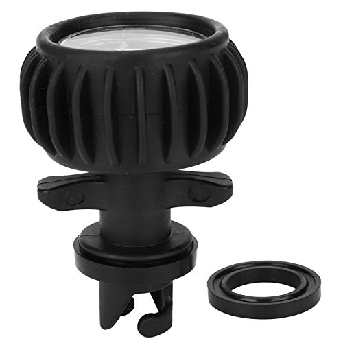 OUKENS Boating Rubber Dinghy Air Pressure Gauge, 30PSI Measurement Inflatable Boat Single Barometer with Hand Pump