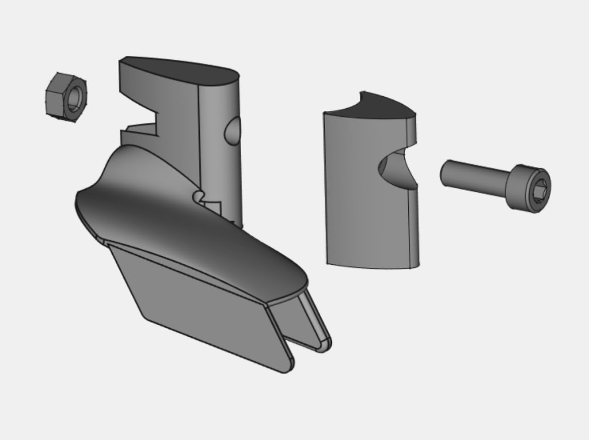 Ultra Aero Chain Guide - TT - 1x Chain Keeper