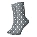 Classici Bianco Polka Pattern Crew Calzini per Uomini Donne Personalizzati Calzini Atletici 30cm Lungo Per Tutte Le Stag