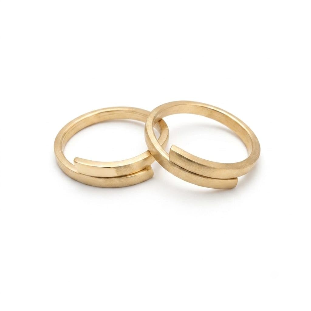 Adjustable five metal/impon/panchaloha metti/gold plated Toe ring for women/stylish and elegant toe ring-picture-41