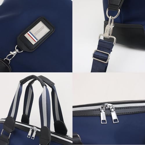 FUNSEED Travel Bag for Women Men, Large Capacity Waterproof Foldable Nylon Business Tote Travel Bag 7