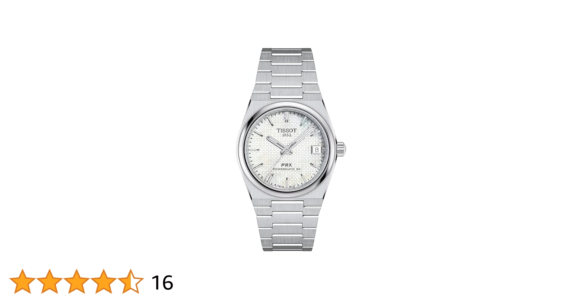 TISSOT PRX 35MM Auto Unisex Mother of Pearl Watch T137