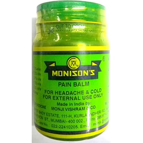 CROW Monison Ayurvedic Pain Balm, 100 g – Pack of 2